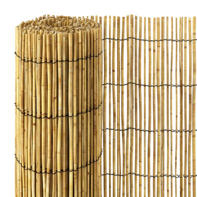 Klikstrom Natural Reed Garden Screen (H)1.5M (W)3M