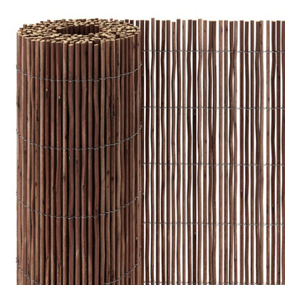 Klikstrom Natural Wicker Garden Screen (H)1.8M (W)3M