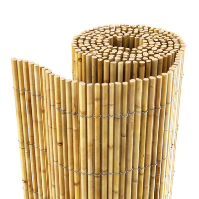 Klikstrom Natural Bamboo Garden Screen (H)1.5M (W)3M
