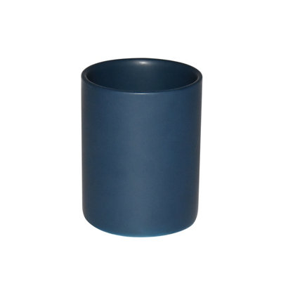 Goodhome Lassane Matt Midnight Blue Ceramic Tumbler