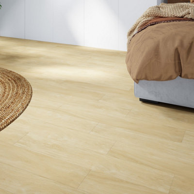 Goodhome Poprock Natural Wood Effect Self-Adhesive Vinyl Plank, 1.11M²