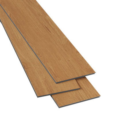 Goodhome Mambo Visby Rustic Blond Natural Wood Effect Synchronic Click Vinyl Plank Sample