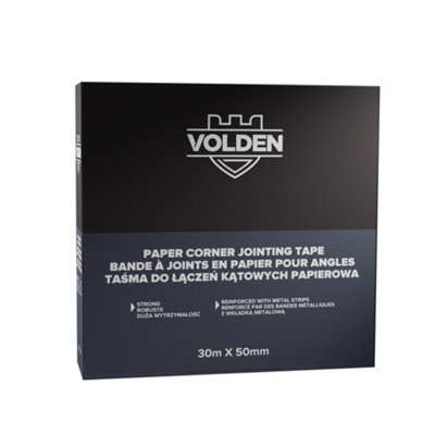 Volden Construction Tapes Beige Jointing Reinforced Corner Jointing Tape (L)30M (W)50Mm