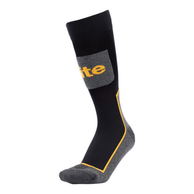 Site Black/Grey Work Socks Size 7-11, 3 Packs