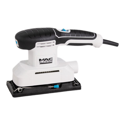 Mac Allister 200W 220-240V Corded 1/3 Sheet Sander Mcb997sdr
