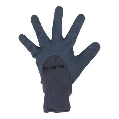 Verve Latex Navy Blue Gardening Gloves Small, Pair
