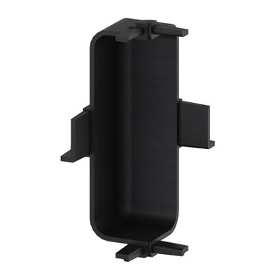 Goodhome Caraway Innovo Matt Black Drawer Inner Corner
