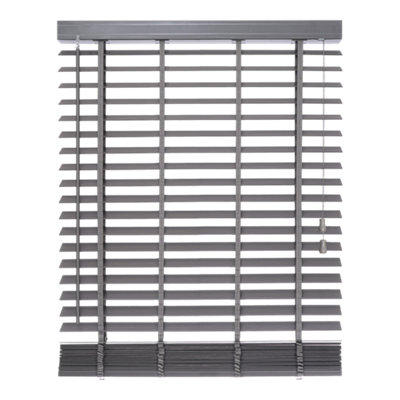 Goodhome Lone Grey Pvc Venetian Blind (W)120Cm (L)180Cm