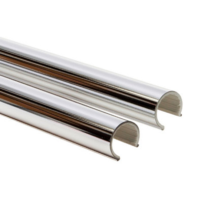 Talon Chrome Effect Pipe Cover, Pack Of 10