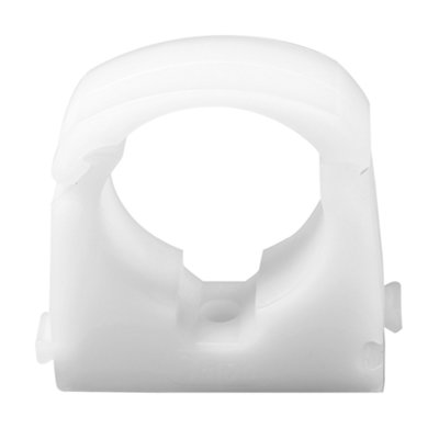 Talon Natural Plastic Hinge Clip Ts22 (Dia)15Mm, Pack Of 50