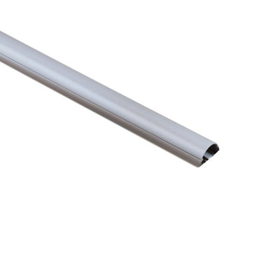 D-Line Aluminium Effect Semi-Circle Trunking Length,(W)30Mm (L)2M (H)15Mm