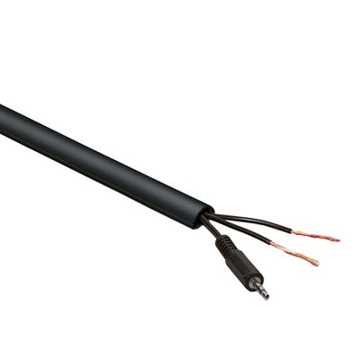 D-Line Black Semi-Circle Trunking Length,(W)16Mm (L)2M (H)8Mm
