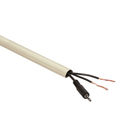 D-Line Magnolia Semi-Circle Trunking Length,(W)16Mm (L)2M (H)8Mm