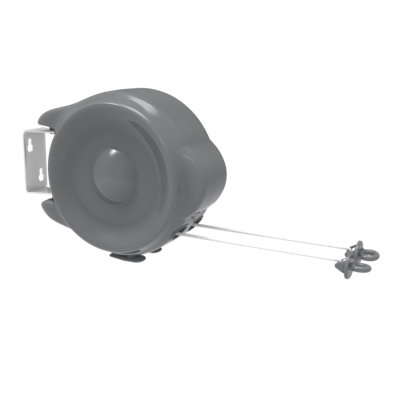 Betterdri Pull & Dry Grey Plastic Retractable Washing Line, 30M