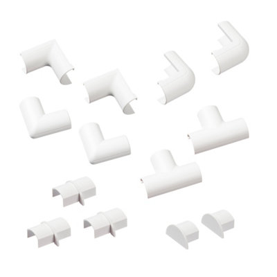 D-Line White 13 Piece Accessory Pack, (W)20Mm