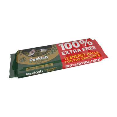 Peckish Extra Goodness Energy Balls 0.85Kg, Pack Of 12