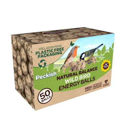 Peckish Natural Balance Fat Ball Energy Balls 4Kg, Pack Of 50