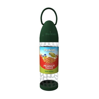 Peckish Everyday Plastic Peanut Bird Feeder