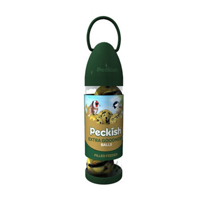 Peckish Extra Goodness Plastic Energy Ball Bird Feeder