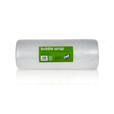 Storepak Bubble Wrap, (L)25M (W)0.5M (T)3Mm