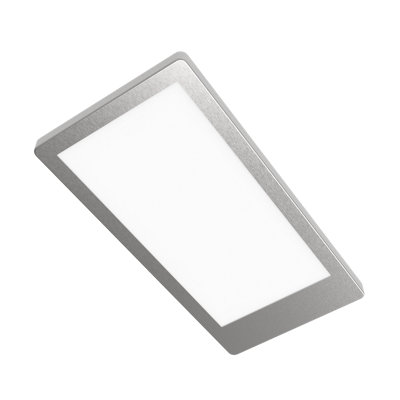 Sensio Neo Stainless Steel Effect Mains-Powered Led Variable White Under Cabinet Light Ip20 (L)200Mm (W)100Mm, Pack Of 3