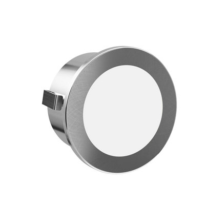Sensio Stella Pro Stainless Steel Effect Mains-Powered Led Variable White Cabinet Light Ip44 (L)35Mm (W)35Mm, Pack Of 10