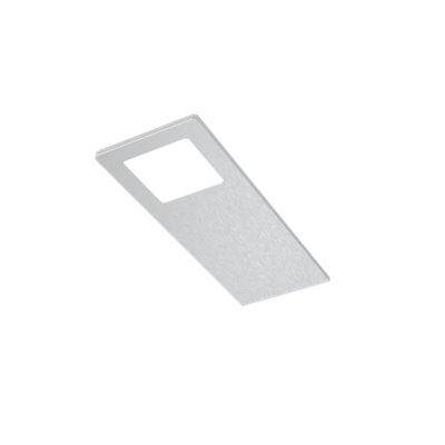 Sensio Astro Pro White Aluminium Effect Mains-Powered Led Variable White Under Cabinet Light Ip20 (L)190Mm (W)70Mm, Pack Of 3