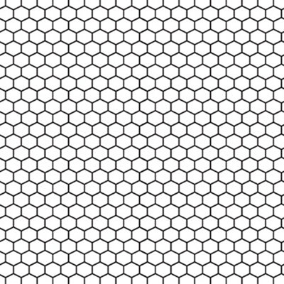 Splashwall Matt White Mosaic Acrylic Splashback, (H)600Mm (W)2440Mm (T)4Mm