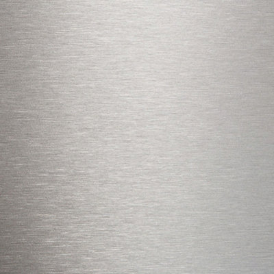 Splashwall Brushed Effect Laminate & Mdf Splashback, (H)1220Mm (W)2440Mm (T)10Mm