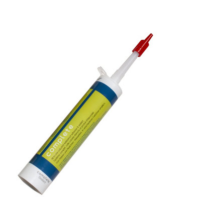 Splashwall Black Living Area Cartridge Sealant, 290Ml
