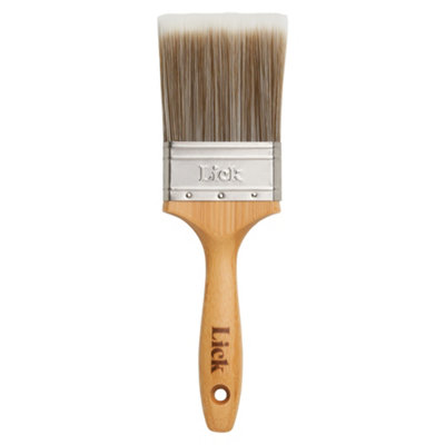 Licktools Natural 3" Flat Tip Comfort Paint Brush