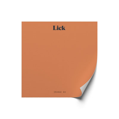 Lick Orange 04 Peel & Stick Tester