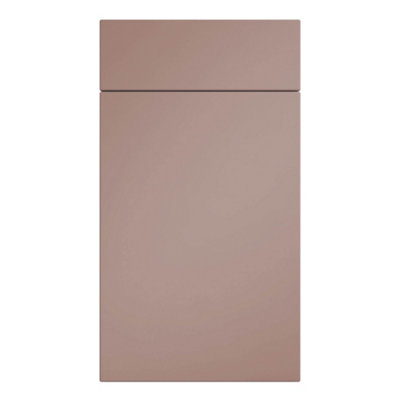 Premium Kitchens Ethos Matt Antique Rose Modern Appliance Cabinet Door (W)600Mm (H)626Mm (T)18Mm
