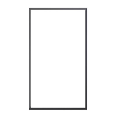 Premium Kitchens Ethos Matt Indigo Modern Glazed Cabinet Door (W)300Mm (H)715Mm (T)18Mm