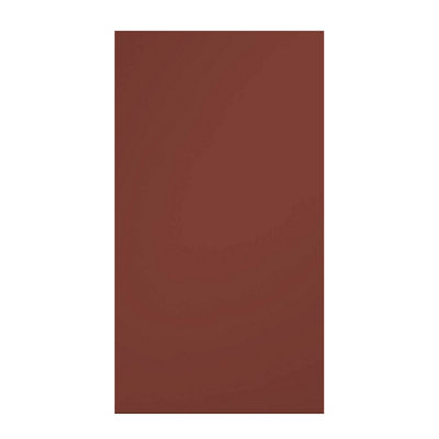 Premium Kitchens Ethos Matt Red Modern Highline Cabinet Door (W)600Mm (H)715Mm (T)18Mm