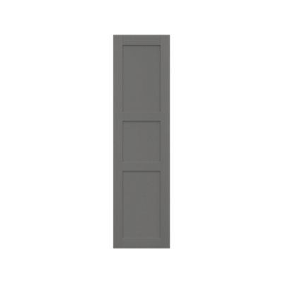 B&Q Atomia Matt Dove Grey Modular Furniture Door, (H) 1872Mm (W) 497Mm