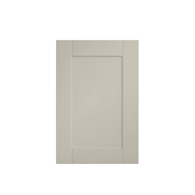 B&Q Atomia Matt Pebble Modular Furniture Door, (H) 747Mm (W) 372Mm