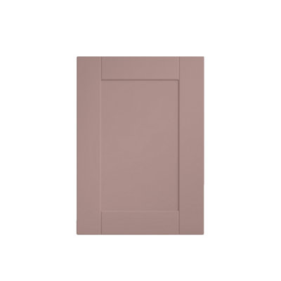 B&Q Atomia Matt Antique Rose Modular Furniture Door, (H) 747Mm (W) 497Mm