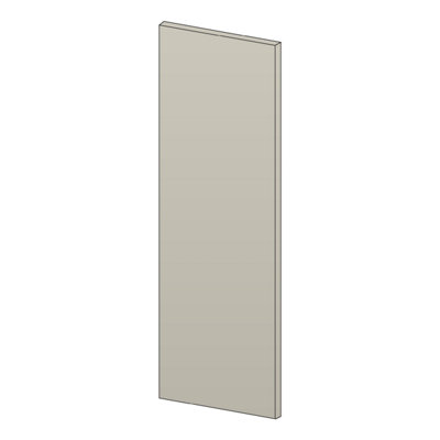 B&Q Atomia Matt Pebble Furniture End Panel (H)2250Mm (W)580Mm