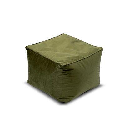 Core Cube Bean Bag Cube, Olive