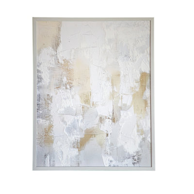 Gallery™ Integrity Beige Canvas Art (H)80Cm X (W)60Cm