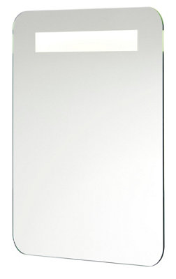 Cooke & Lewis Colwell Rectangular Wall-Mounted Bathroom Illuminated Bathroom Mirror (H)50Cm (W)40Cm