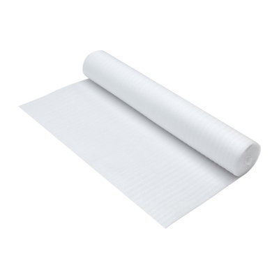 B&Q 2Mm Polyethylene Foam Laminate & Wood Underlay Roll, 20M²