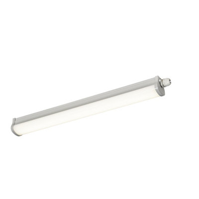 Goodhome Afonso Neutral White Integrated Led Batten 19W 2100Lm (L)0.53M