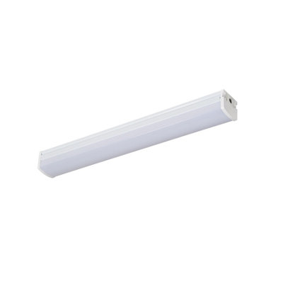 Goodhome Hovell Neutral White Integrated Led Batten 18W 2160Lm (L)0.6M
