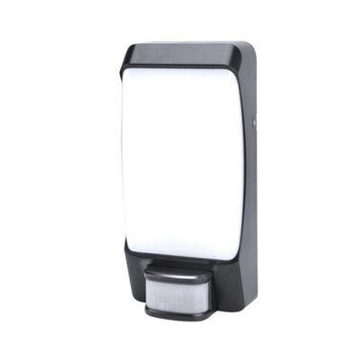 Goodhome Galeano Black Wired Led Bulkhead Light