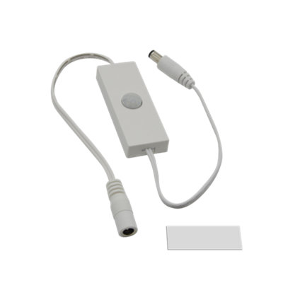 Goodhome Waldeck White Mains-Powered Pir Motion Sensor