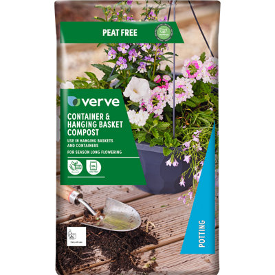 Verve Peat-Free Container & Hanging Basket Compost 50L