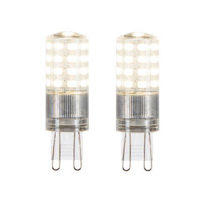 Jacobsen G9 4W Neutral White Led Dimmable Light Bulb, Pack Of 2