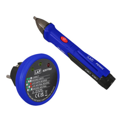 Lap Voltage Detector Pen & Electrical Tester Kit